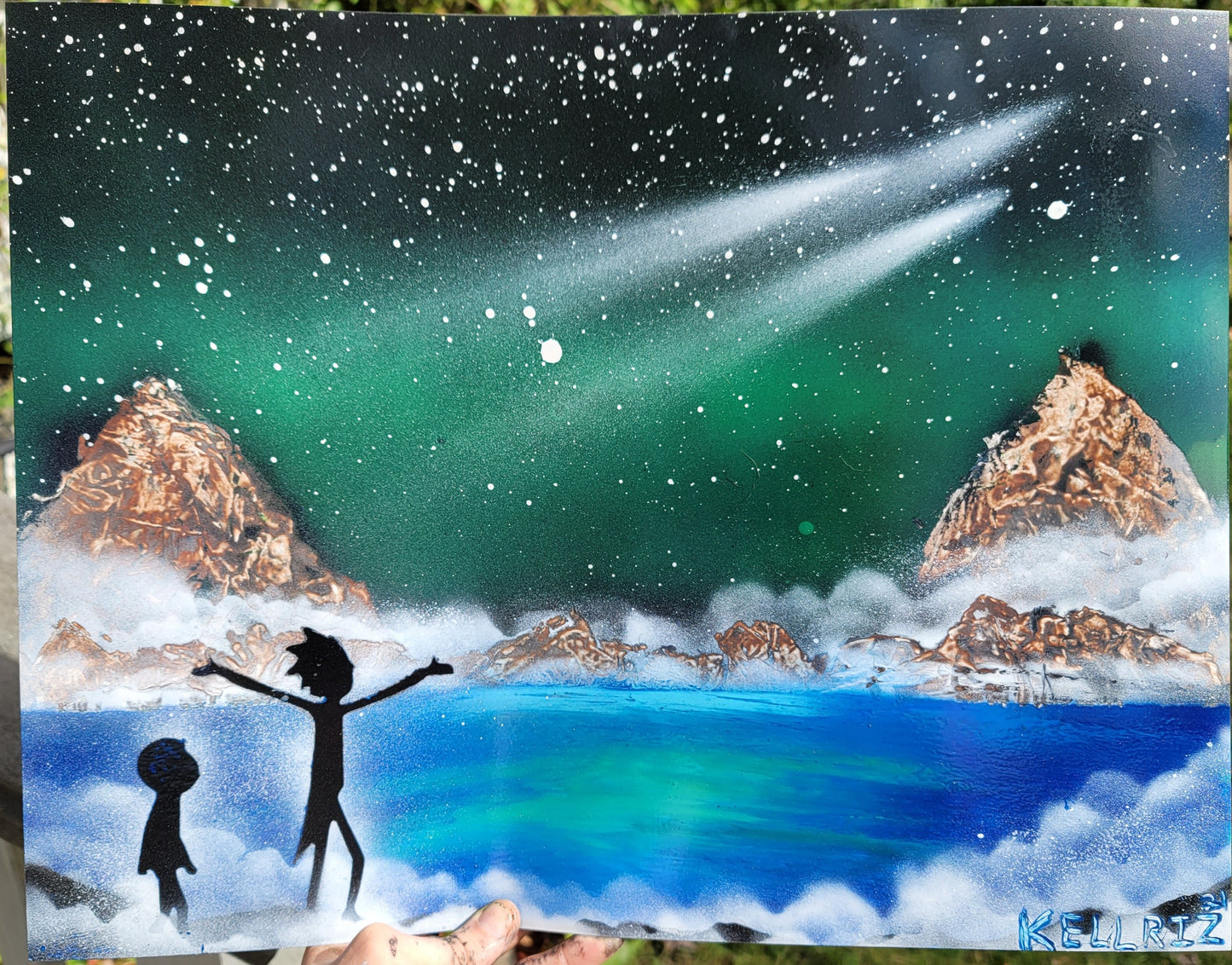 Rick and morty ~ Green Atmosphere