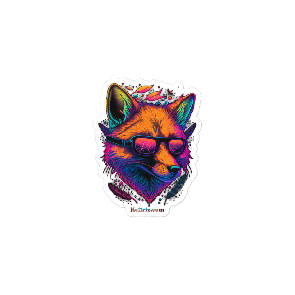 Cool Fox Stickers