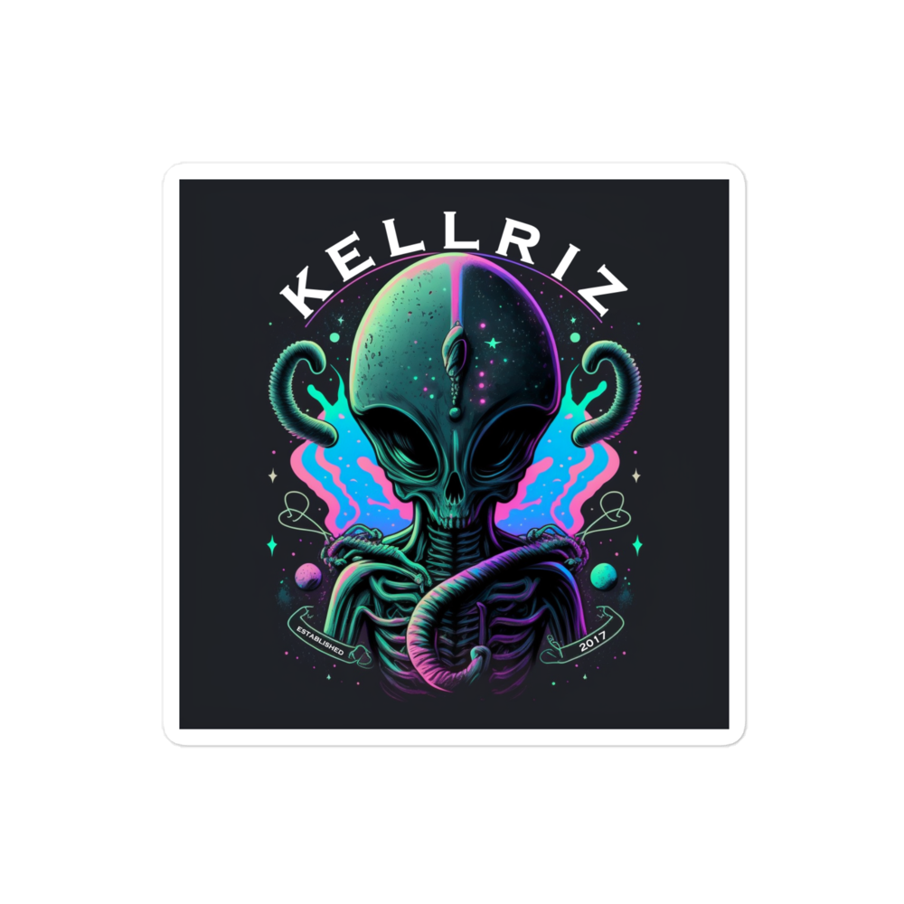 Kellriz Alien Stickers