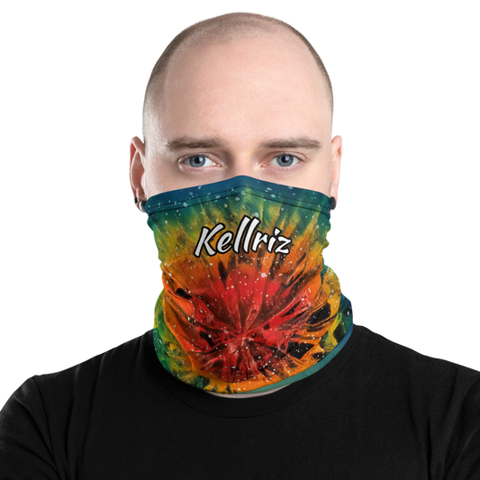 Rainbow Sky Explosion Mask/Gaiter