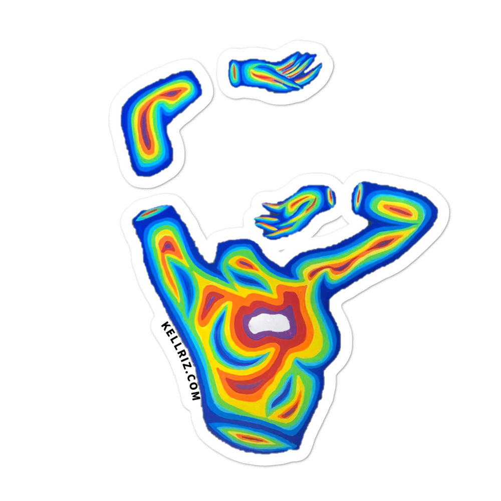 Thermal body Bubble-free stickers