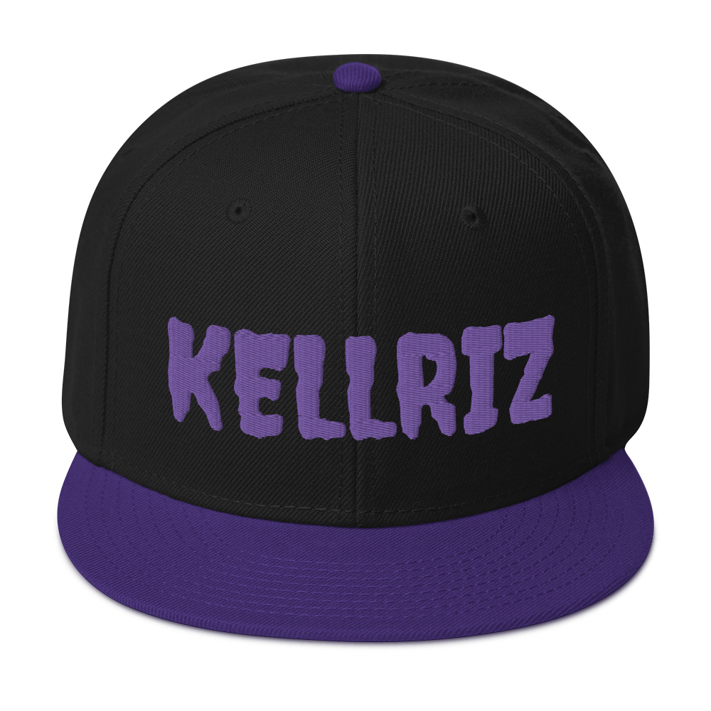 Purple KELLRIZ Snapback Hat