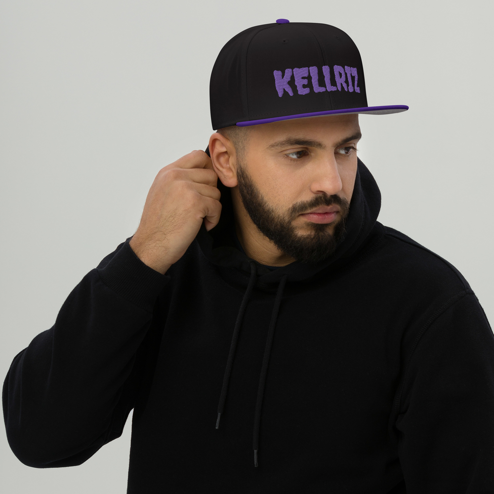 Purple KELLRIZ Snapback Hat
