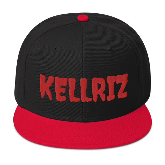 Red KELLRIZ Snapback Hat