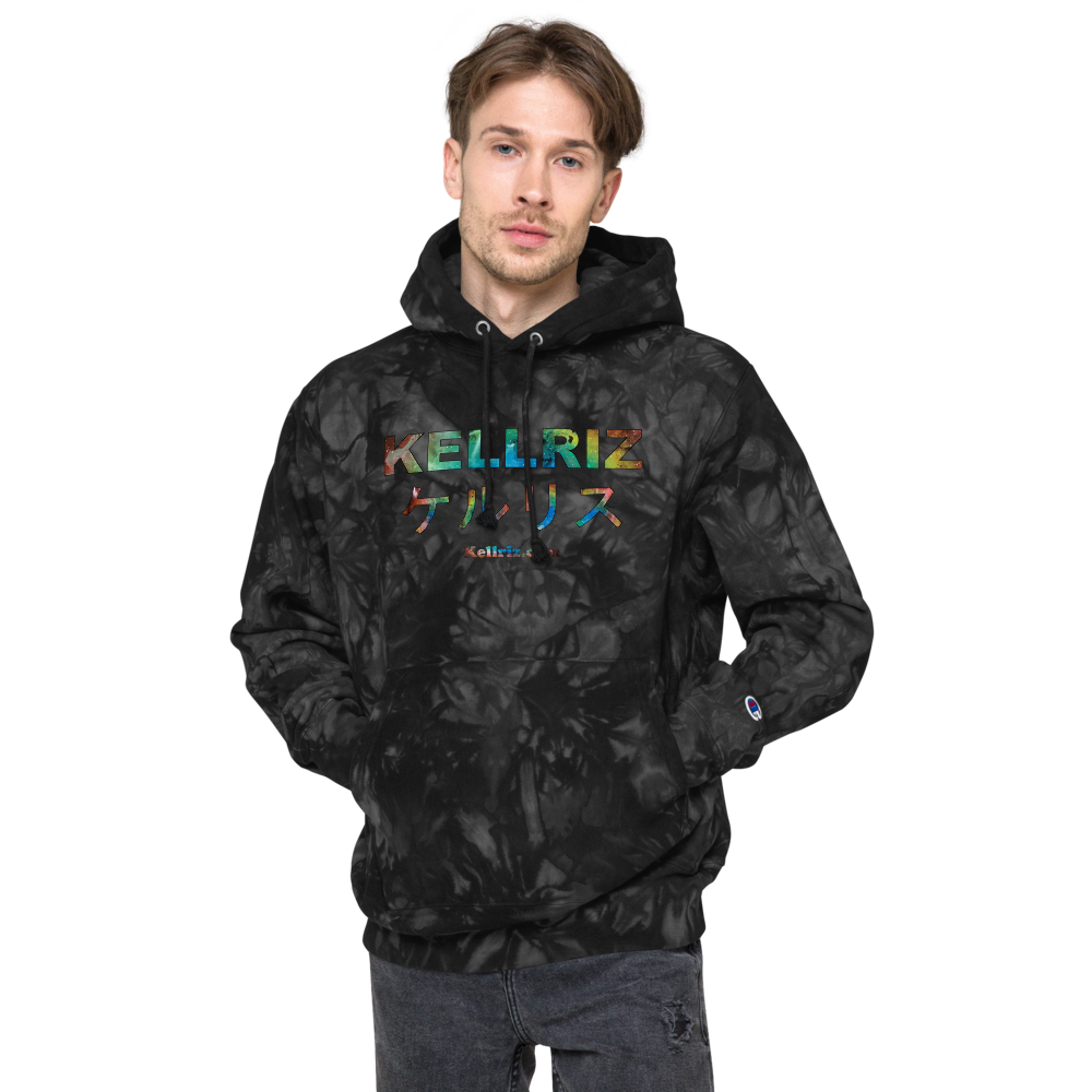 KELLRIZ Unisex Champion tie-dye hoodie
