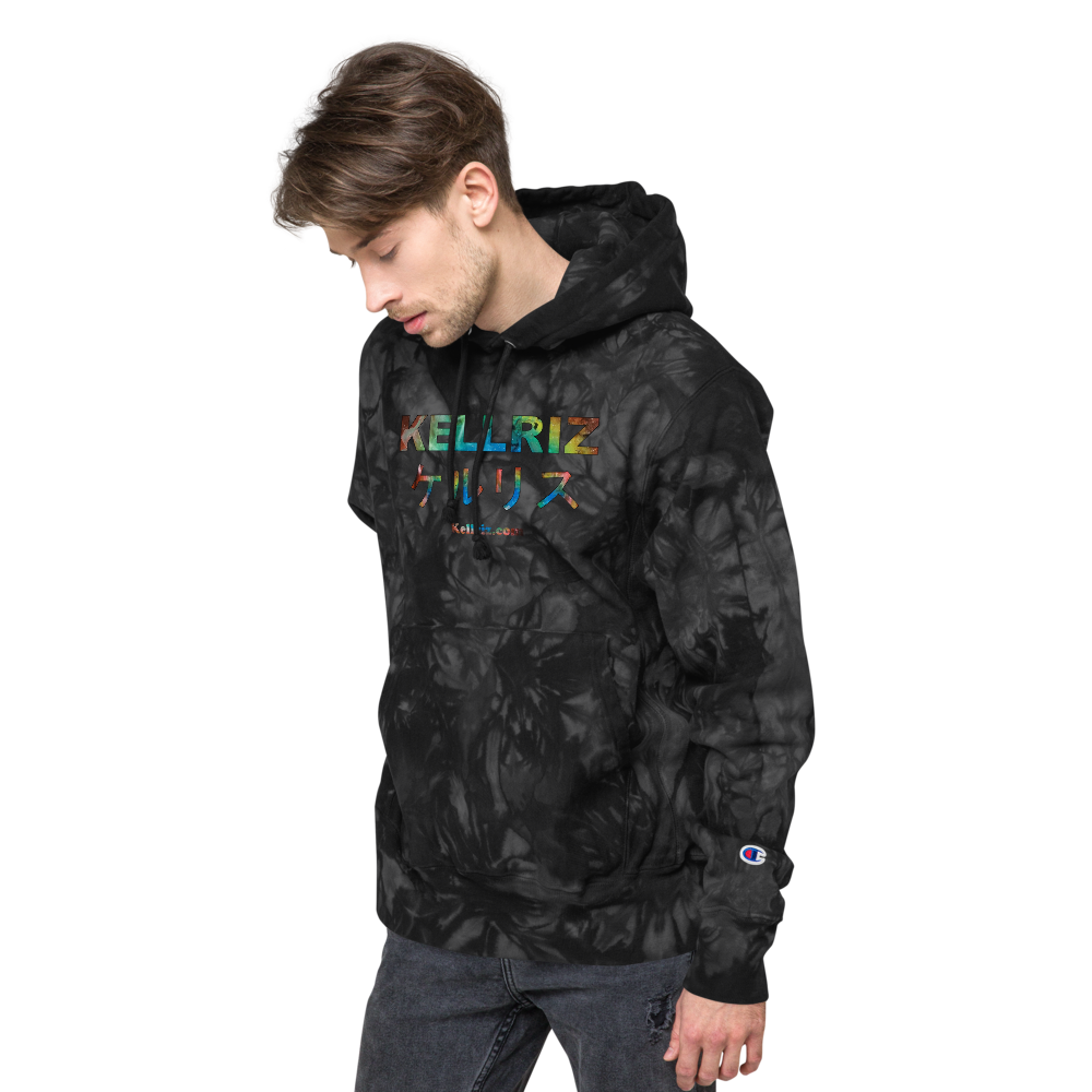 KELLRIZ Unisex Champion tie-dye hoodie