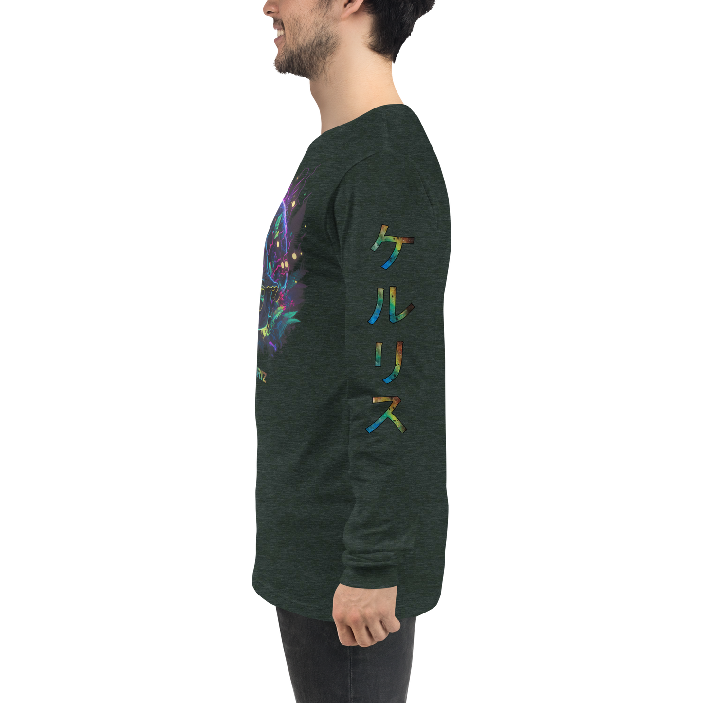 Neon Skull Long sleeve Unisex Long Sleeve Tee