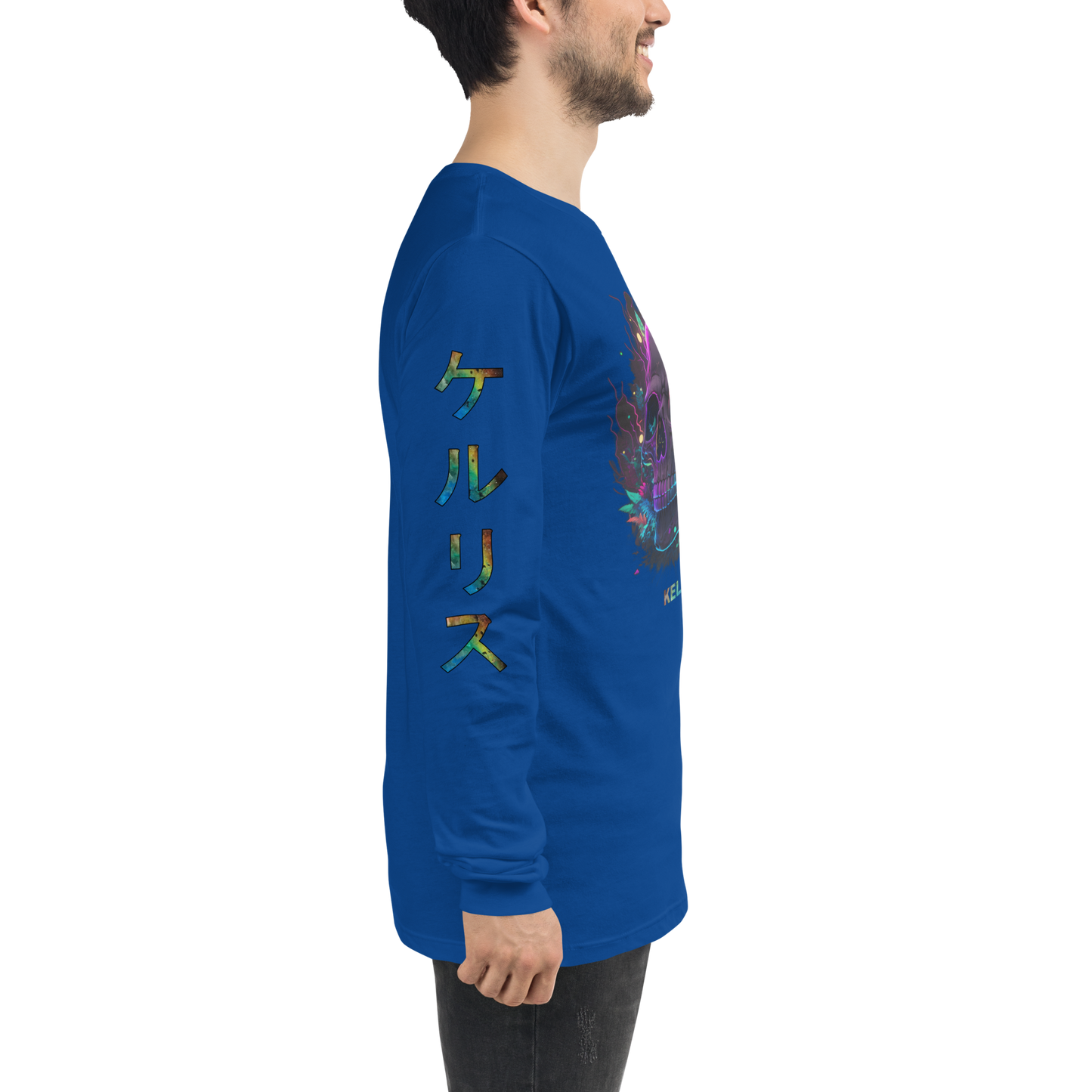Neon Skull Long sleeve Unisex Long Sleeve Tee
