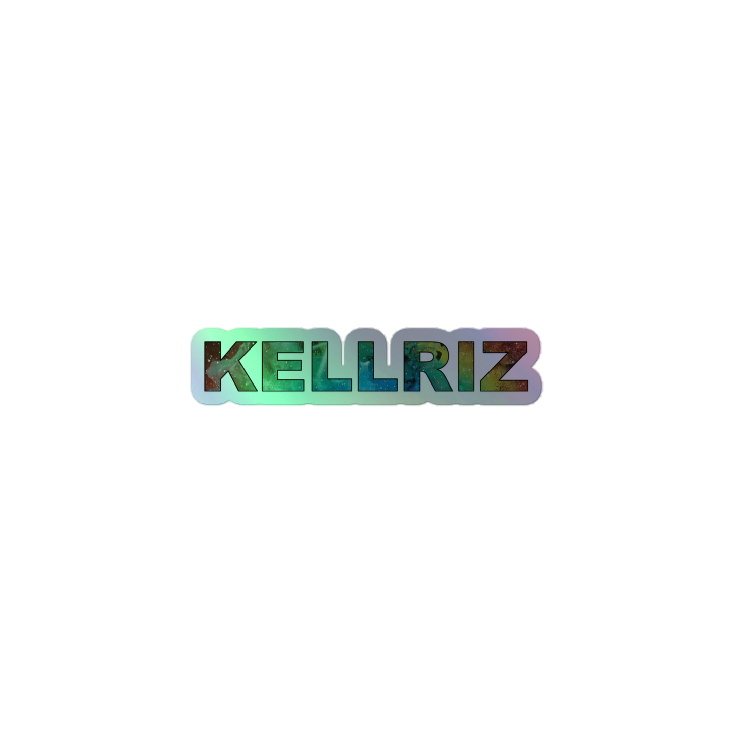 HOLOGRPAHIC KELLRIZ STICKER