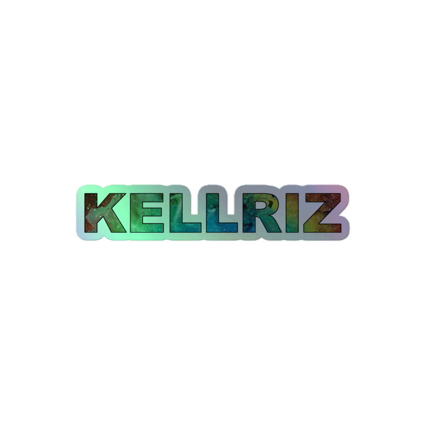 HOLOGRPAHIC KELLRIZ STICKER