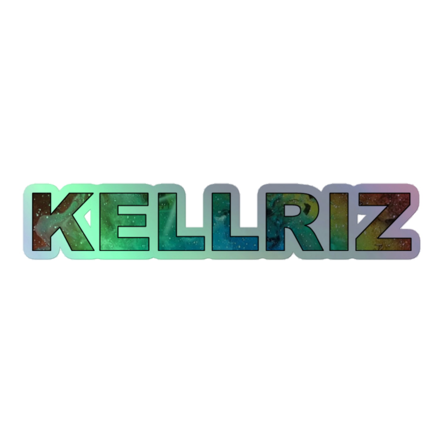 HOLOGRPAHIC KELLRIZ STICKER