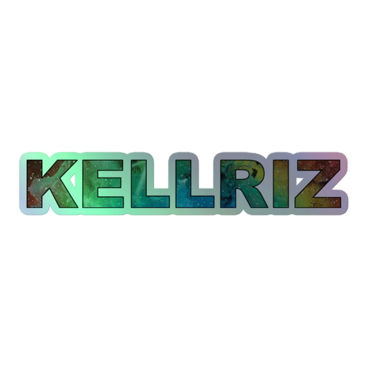 HOLOGRPAHIC KELLRIZ STICKER