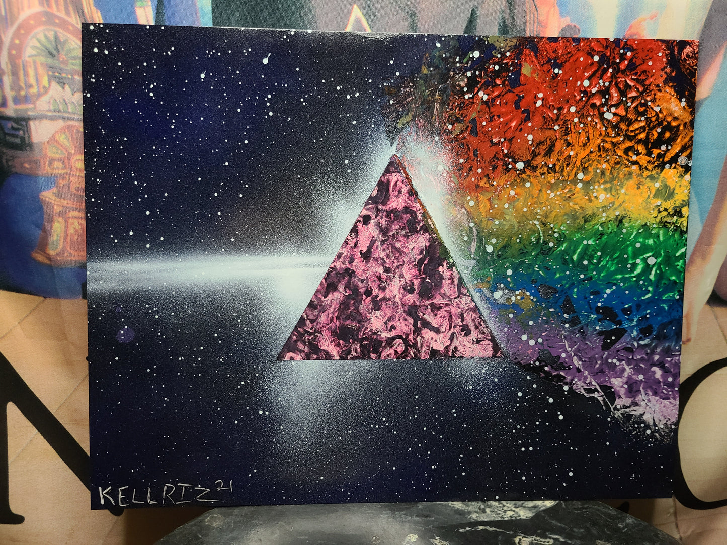 Pink Floyd melt triangle