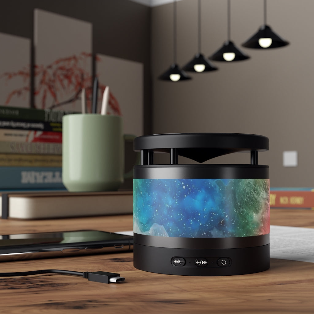 Nebula Metal Bluetooth Speaker and Wireless Charging Pad