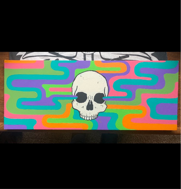 Psychedelic Skull