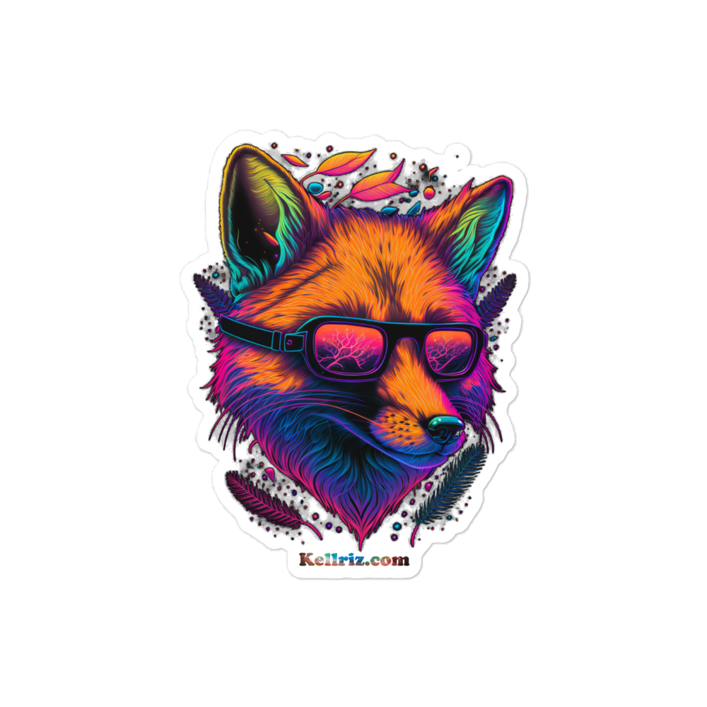 Cool Fox Stickers