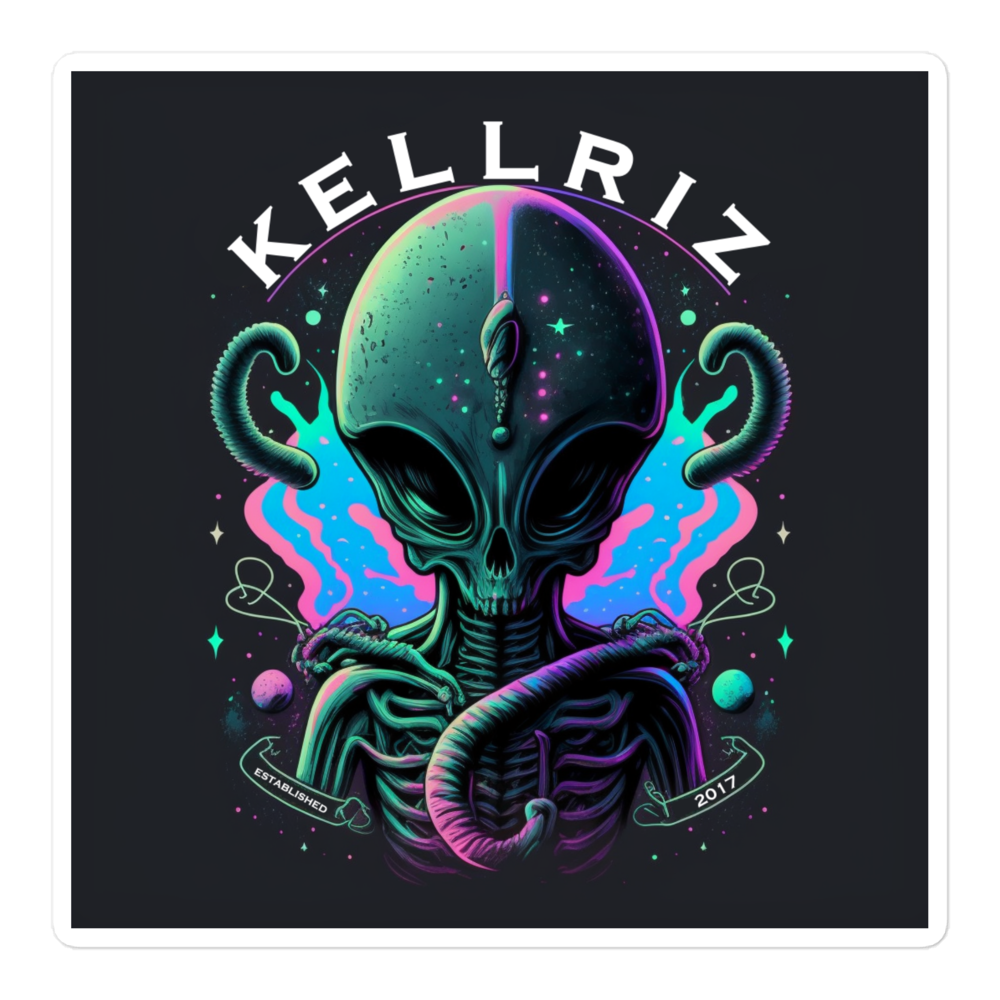 Kellriz Alien Stickers