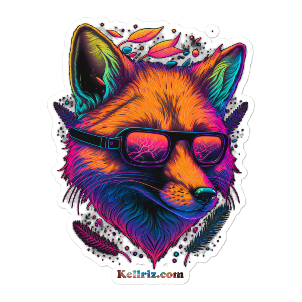 Cool Fox Stickers