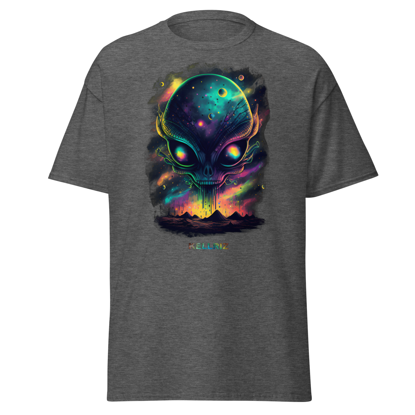 Watercolor Alien Classic tee