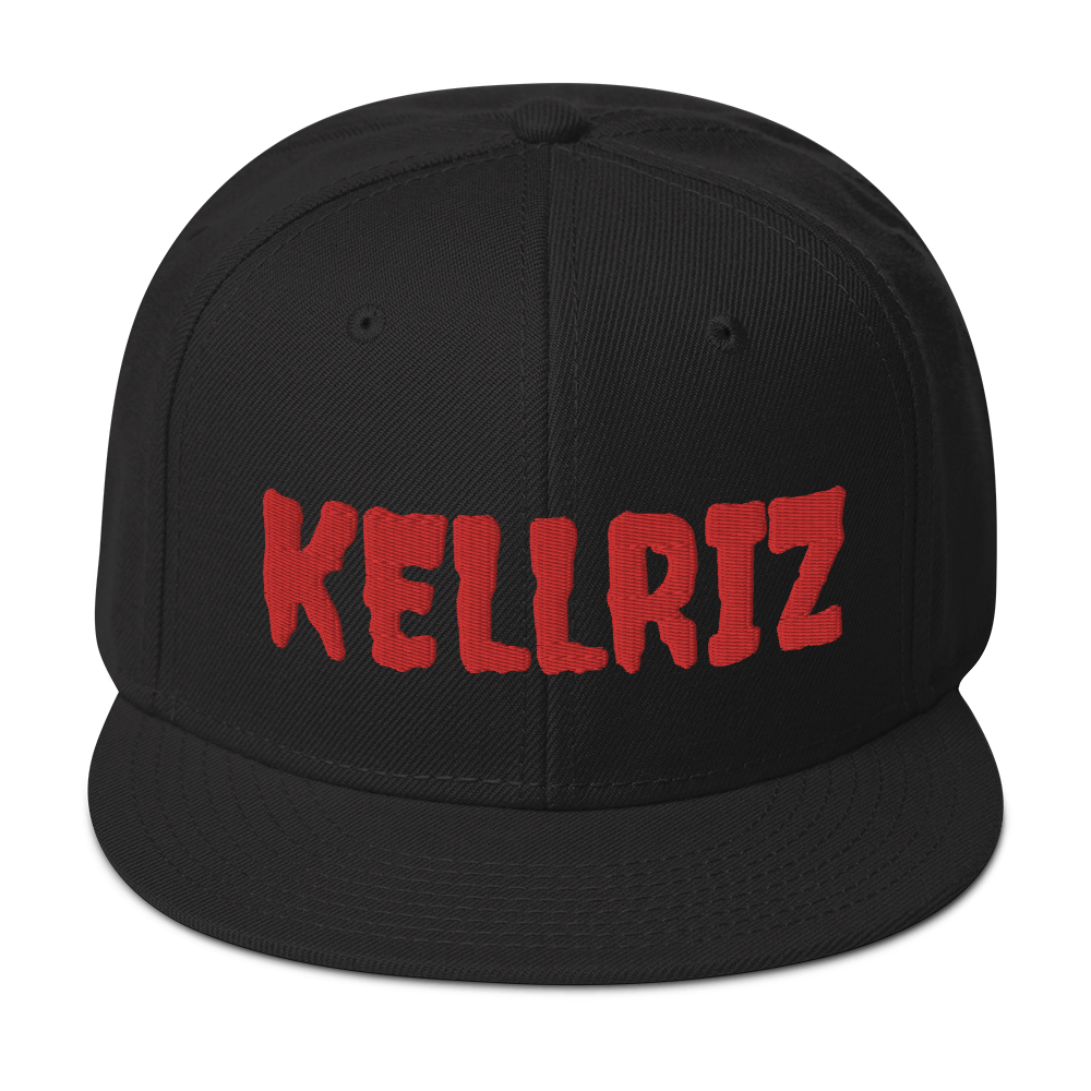 Red KELLRIZ Snapback Hat