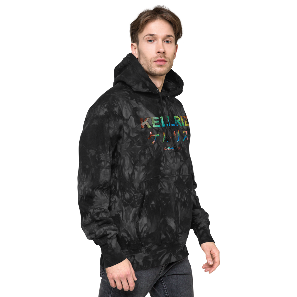 KELLRIZ Unisex Champion tie-dye hoodie