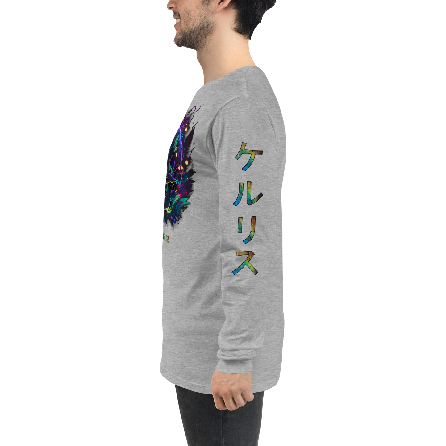 Neon Skull Long sleeve Unisex Long Sleeve Tee