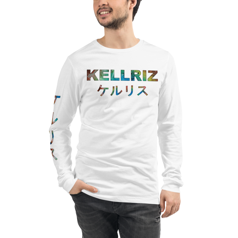 Kellriz Japanese text Unisex Long Sleeve Tee