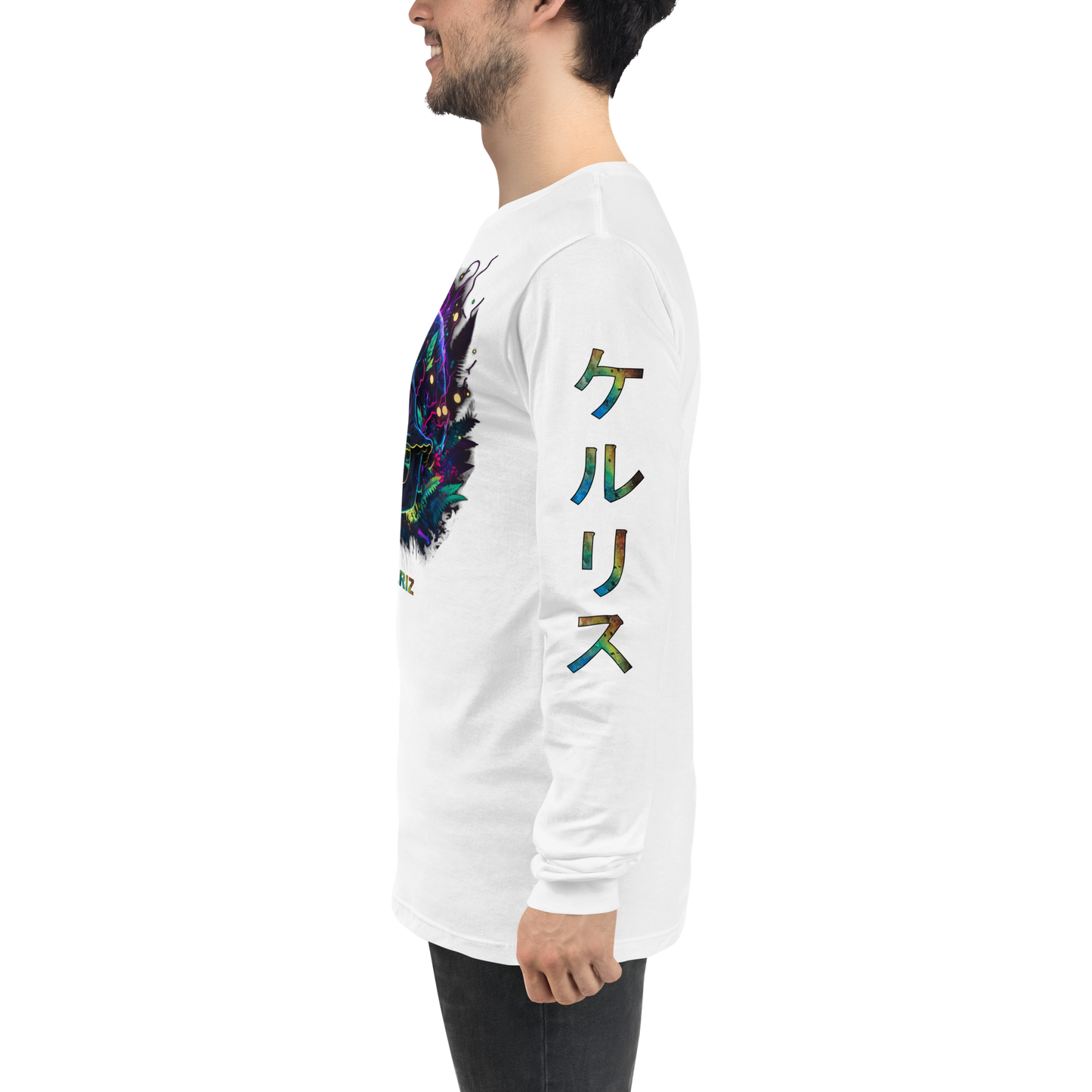 Neon Skull Long sleeve Unisex Long Sleeve Tee